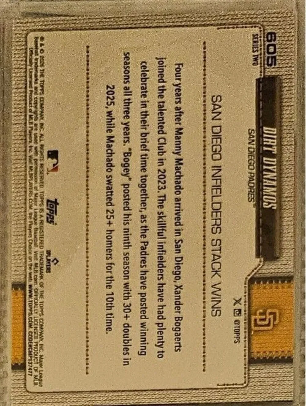 Topps bogaerts dynamos